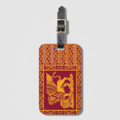 Vlag van de Republiek Venetië Bagagelabel (Voorkant (verticaal))