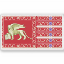 Vlag van de Republiek Venetië (La Serenissima) Sticker