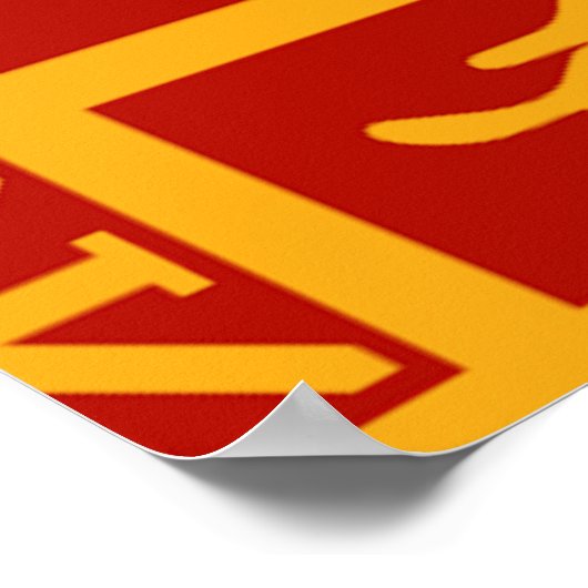 Vlag van de Republiek Venetië Poster (Hoek)