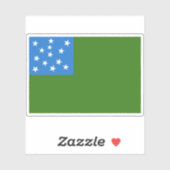 Vlag van de Republiek Vermont Sticker (Vel)