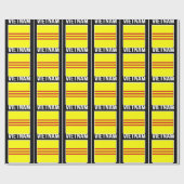 Vlag van de Republiek Vietnam Cờ vàng ba sous đdie Cadeaupapier (Vlak)