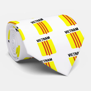 Vlag van de Republiek Vietnam Cờ vàng ba sous  Stropdas