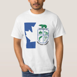 Vlag van de Republiek Western Canada T-shirt