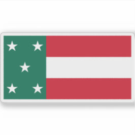 Vlag van de Republiek Yucatan Sticker
