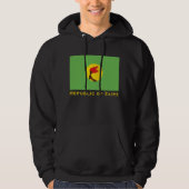Vlag van de Republiek Zaïre Hoodie (Voorkant)
