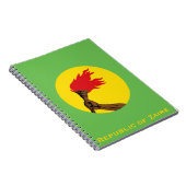 Vlag van de Republiek Zaïre Notitieboek (Rechterzijde)