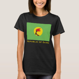 Vlag van de Republiek Zaïre T-shirt