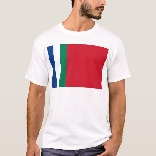 Vlag van de Republik Maluku Selatan (Zuid-Molukken T-shirt (Voorkant)