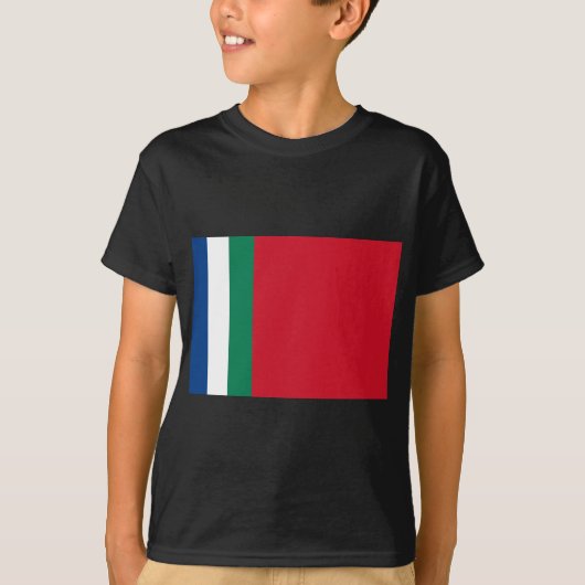 Vlag van de Republik Maluku Selatan (Zuid-Molukken T-shirt (Voorkant)