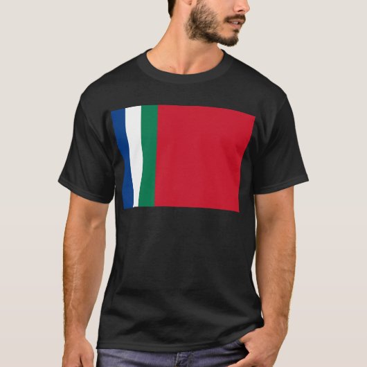 Vlag van de Republik Maluku Selatan (Zuid-Molukken T-shirt (Voorkant)