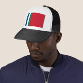 Vlag van de Republik Maluku Selatan (Zuid-Molukken Trucker Pet (In situ)