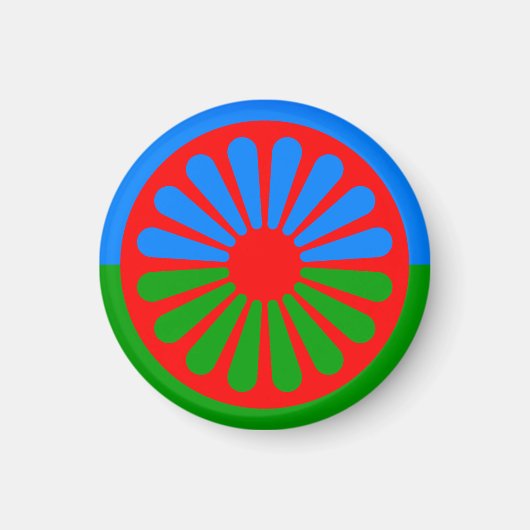 Vlag van de Roma Magneet (Voorkant)