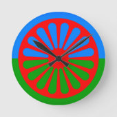 Vlag van de Roma Ronde Klok (Voorkant)