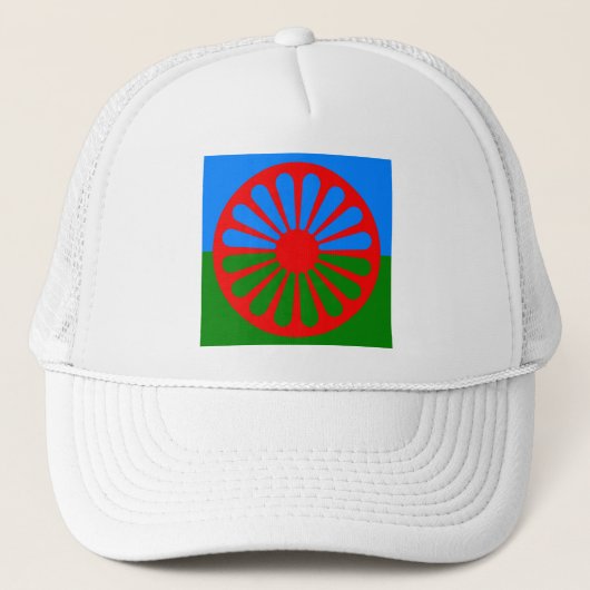 Vlag van de Roma Trucker Pet (Voorkant)