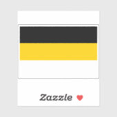 Vlag van de Romanov-monarchie (1613-1917) Sticker (Vel)