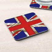 Vlag van de Royal Union - Groot-Brittannië Bier Onderzetter (Linkerzijde)