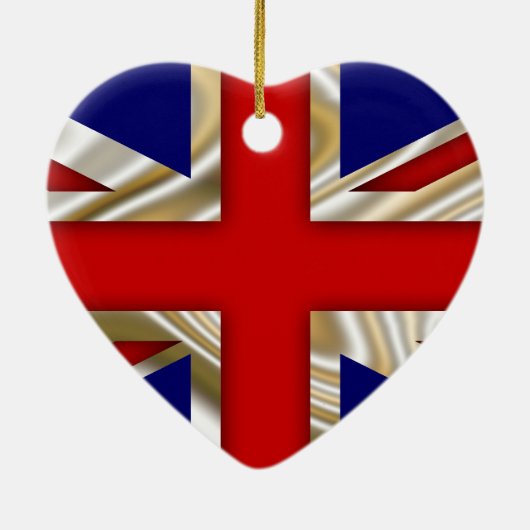 Vlag van de Royal Union - Groot-Brittannië Keramisch Ornament (Achterkant)