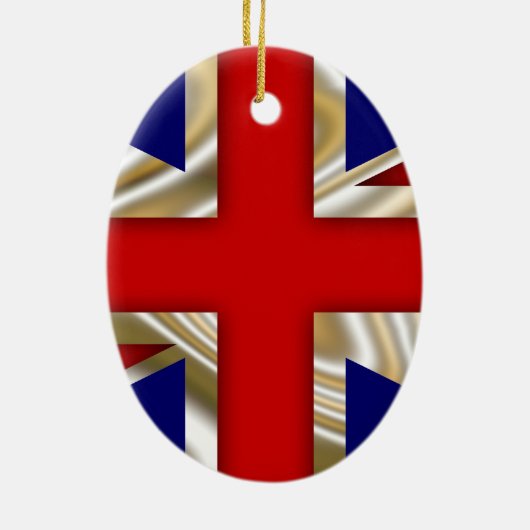 Vlag van de Royal Union - Groot-Brittannië Keramisch Ornament (Achterkant)