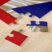 Vlag van de Royal Union - Groot-Brittannië Legpuzzel (Zijkant)