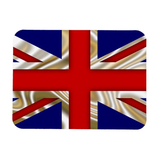 Vlag van de Royal Union - Groot-Brittannië Magneet (Horizontaal)