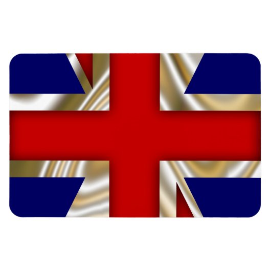 Vlag van de Royal Union - Groot-Brittannië Magneet (Horizontaal)