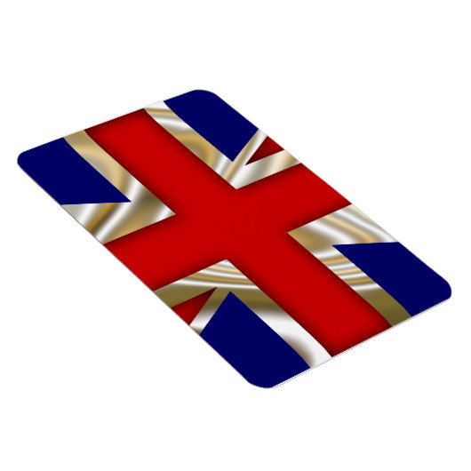 Vlag van de Royal Union - Groot-Brittannië Magneet (Rechterzijde)