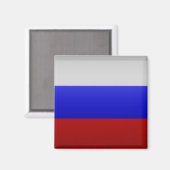 Vlag van de Russische Federatie Magneet (Voorkant / Achterkant)