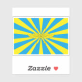 Vlag van de Russische Lucht- en Ruimtevaartstrijdk Sticker (Vel)