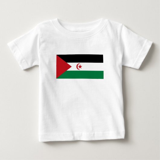 Vlag van de Sahrawi Arabische Democratische Republ (Voorkant)