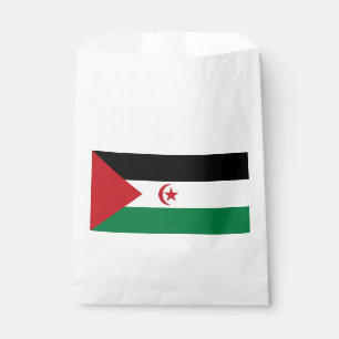 Vlag van de Sahrawi Arabische Democratische Republ Bedankzakje