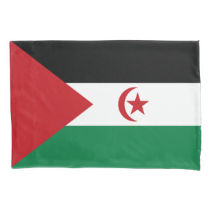 Vlag van de Sahrawi Arabische Democratische Republ Kussensloop