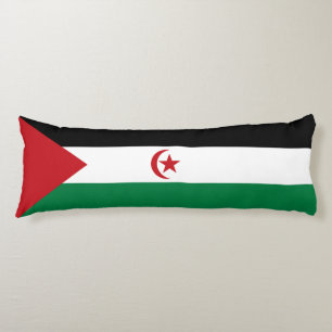Vlag van de Sahrawi Arabische Democratische Republ Lichaamskussen