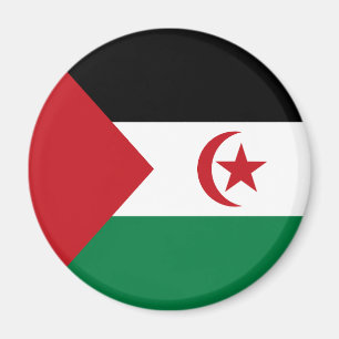 Vlag van de Sahrawi Arabische Democratische Republ Magneet