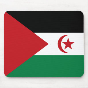 Vlag van de Sahrawi Arabische Democratische Republ Muismat