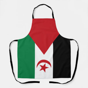Vlag van de Sahrawi Arabische Democratische Republ Schort