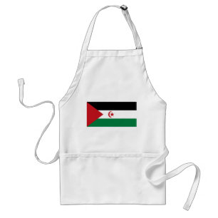 Vlag van de Sahrawi Arabische Democratische Republ Standaard Schort