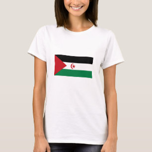 Vlag van de Sahrawi Arabische Democratische Republ T-shirt