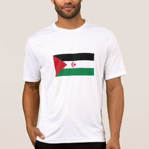 Vlag van de Sahrawi Arabische Democratische Republ T-shirt