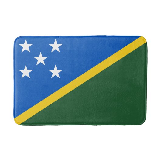 Vlag van de Salomonseilanden Badmat (Voorkant)