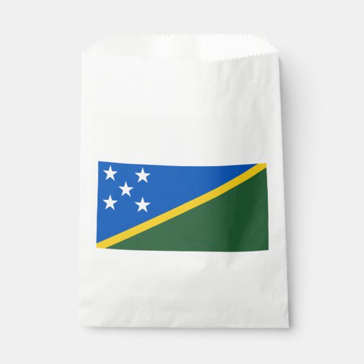 Vlag van de Salomonseilanden Bedankzakje (Voorkant)