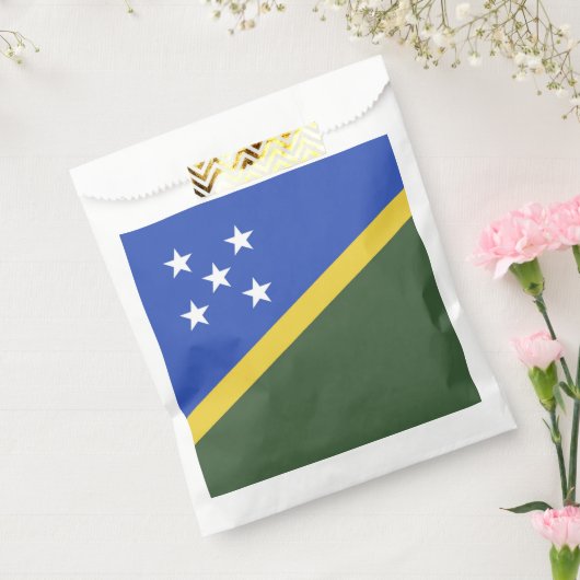vlag van de Salomonseilanden Bedankzakje (Gezegeld)