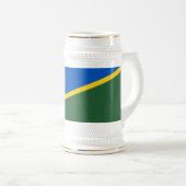 Vlag van de Salomonseilanden Bierpul (Voorkant rechts)