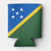 Vlag van de Salomonseilanden Blikjeskoeler (Voorkant)