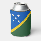 Vlag van de Salomonseilanden Blikjeskoeler (Blikje Achterkant)