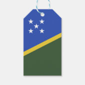 vlag van de Salomonseilanden Cadeaulabel (Voorkant)