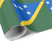 Vlag van de Salomonseilanden Cadeaupapier (Rol Hoek)