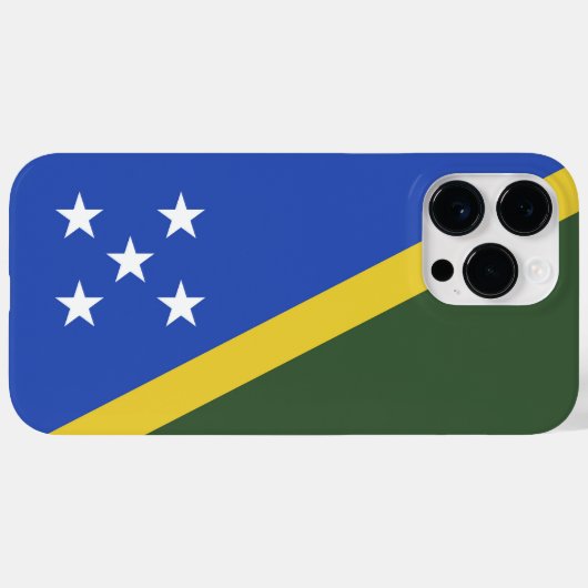 vlag van de Salomonseilanden Case-Mate iPhone Case (Achterkant (horizontaal))
