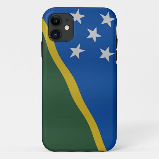 vlag van de Salomonseilanden Case-Mate iPhone Case (Achterkant)