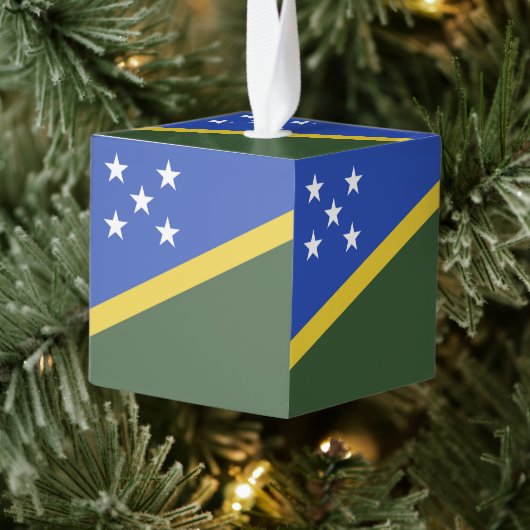 vlag van de Salomonseilanden Decoratie (Boom)