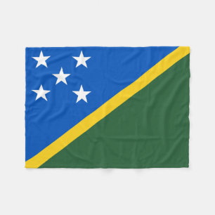 Vlag van de Salomonseilanden Fleece Deken